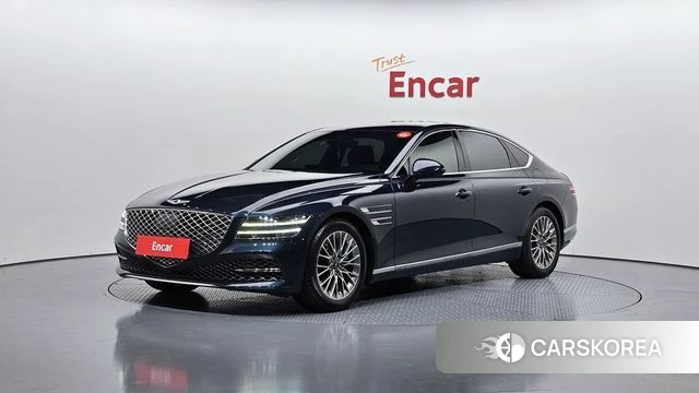 Genesis G80 (RG3) 2021 Синий нефрит из Кореи