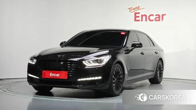 Genesis EQ900 2018 Черный из Кореи