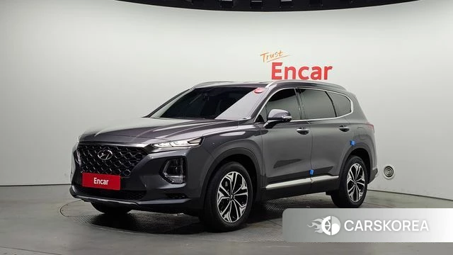 Hyundai Santa Fe TM 2018 Серый из Кореи