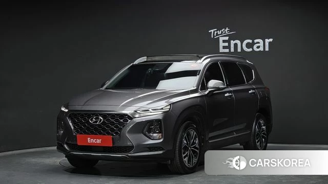 Hyundai Santa Fe TM 2018 Серый из Кореи