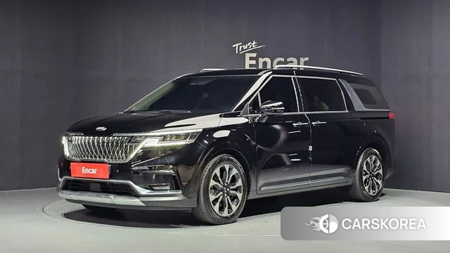 Kia Carnival 4th generation 2021 Черный из Кореи