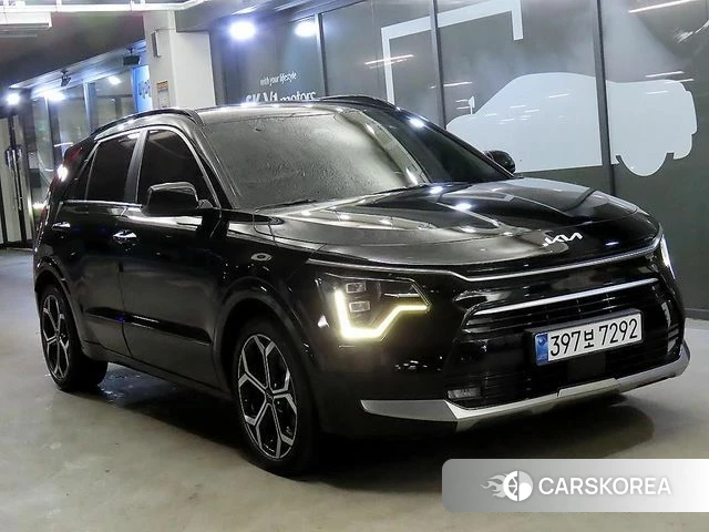 Kia Di Ol Nu Niro 2022 Черный из Кореи