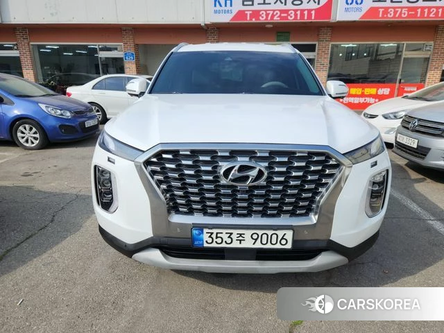 Hyundai Palisade 2021 Белый из Кореи