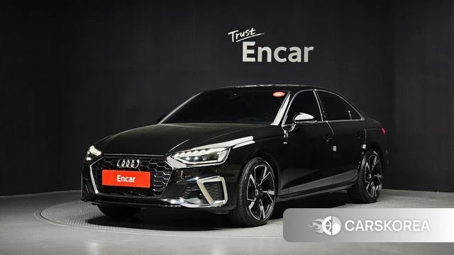 Audi A4 (B9) 2021 Черный из Кореи