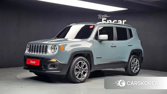Jeep Renegade 2018 Серый из Кореи
