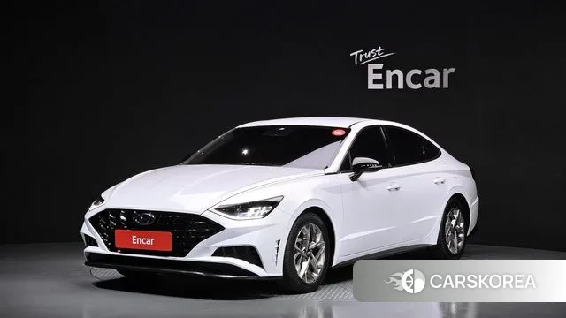 Hyundai Sonata (DN8) 2021 Белый из Кореи