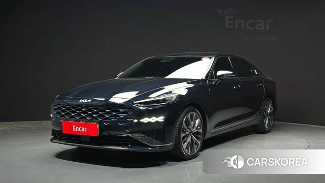 Kia K8 2021 Синий из Кореи
