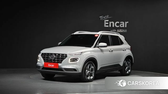 Hyundai Venue 2024 Серебристо-серый из Кореи