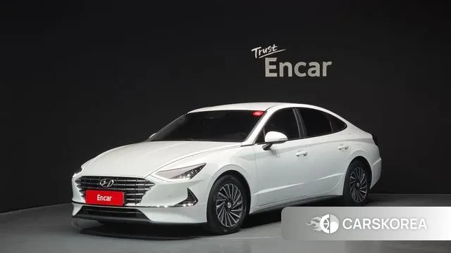 Hyundai Sonata Hybrid (DN8) 2020 Белый из Кореи