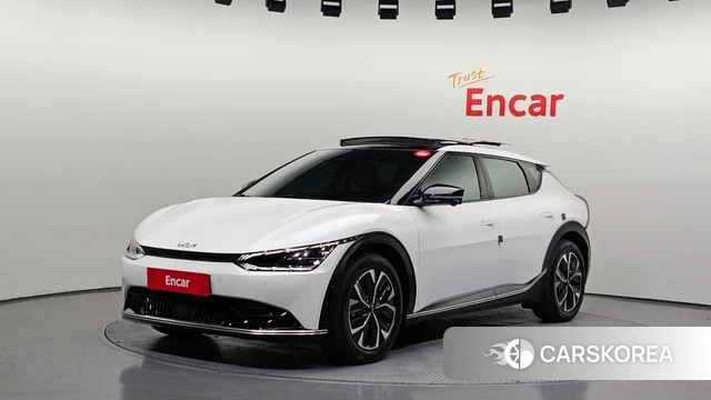 Kia EV6 2023 Белый из Кореи