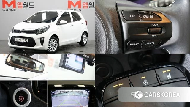 Kia All New Morning (JA) 2019 Белый из Кореи