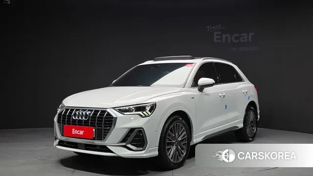 Audi Q3 (F3) 2022 Белый из Кореи