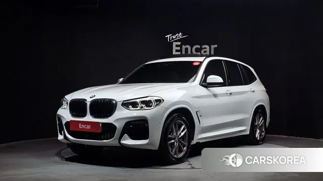 BMW X3 (G01) 2021 Белый из Кореи