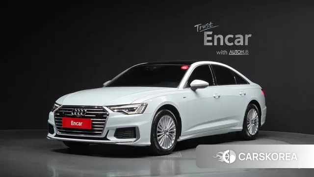 Audi A6 (C8) 2020 Белый из Кореи