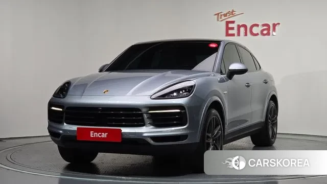 Porsche Cayenne (PO536) 2021 Серебряный из Кореи