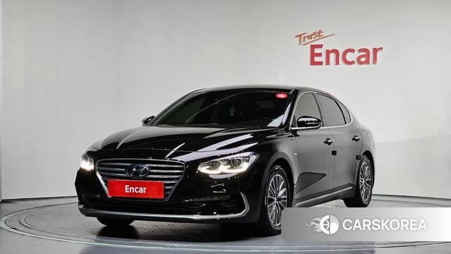 Hyundai Grandeur IG Hybrid 2018 Черный из Кореи