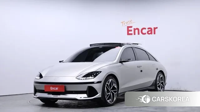 Hyundai Ionic 6 2022 Серебристо-серый из Кореи
