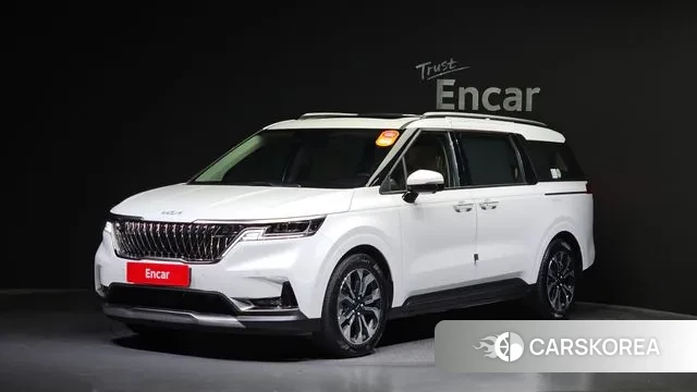 Kia Carnival 4th generation 2023 Белый из Кореи
