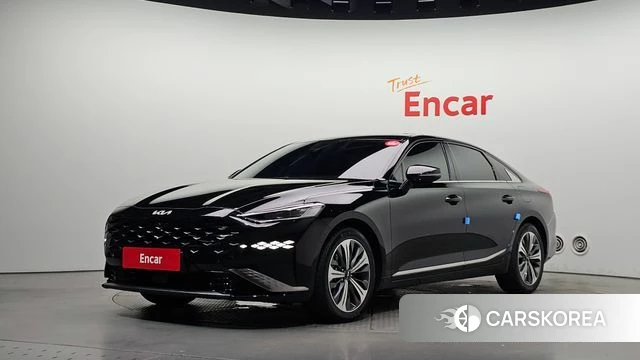 Kia K8 Hybrid 2022 Черный из Кореи