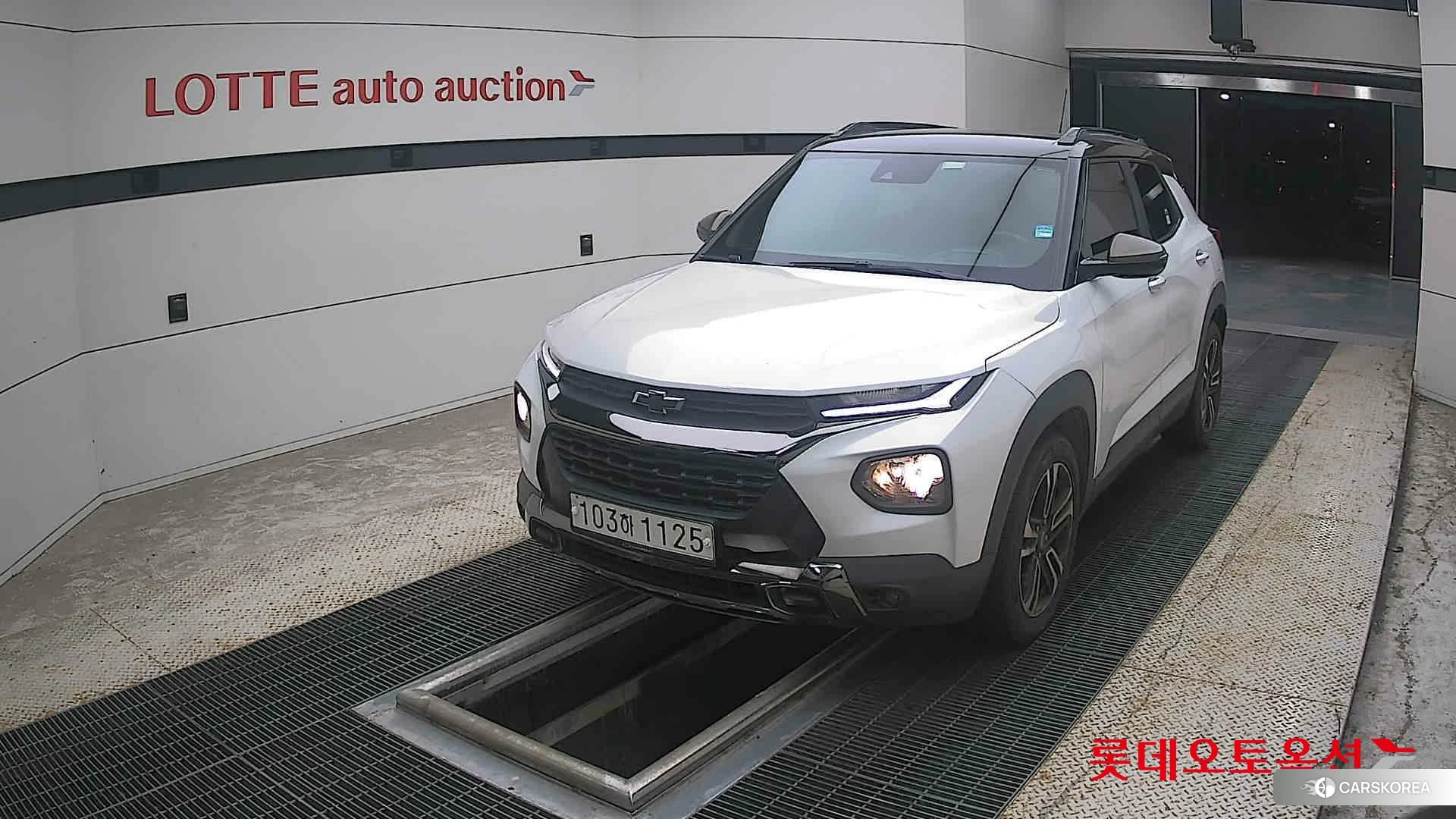 Korea G M TrailBlazer 1.35 Turbo FWD 2022 Белый из Кореи