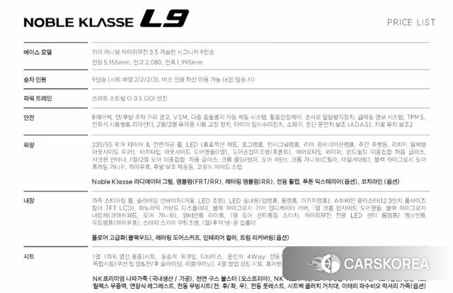 Kia Carnival 4th generation 2022 Черный из Кореи