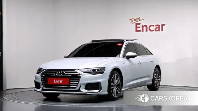 Audi A6 (C8) 2023 Белый из Кореи