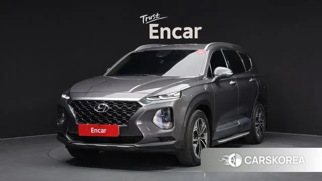 Hyundai Santa Fe TM 2019 Серый из Кореи