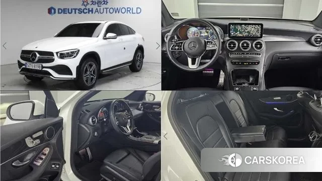 Mercedes-Benz GLC-Class X253 2023 Белый из Кореи