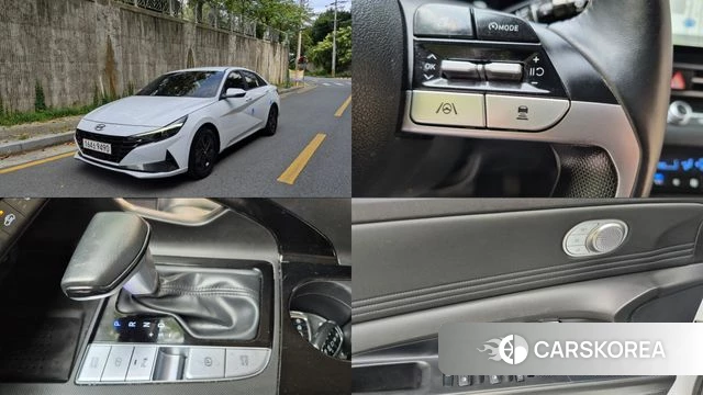 Hyundai Avante (CN7) 2022 Белый из Кореи