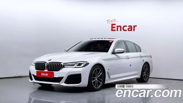 BMW 5 Series (G30) 2021 Белый из Кореи