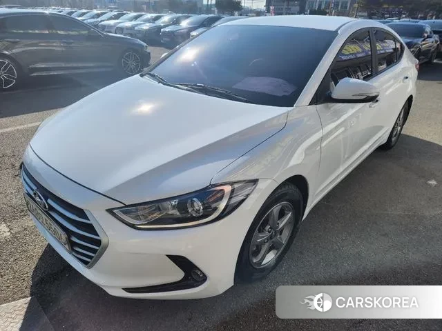 Hyundai Avante AD 2018 Белый из Кореи