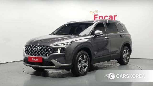Hyundai The New Santa Fe 2021 Серый из Кореи