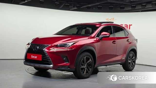 Lexus NX300h 2018 Красный из Кореи