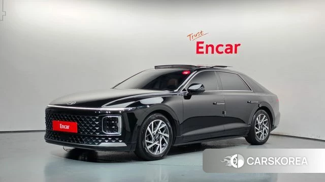 Hyundai Grandeur Hybrid (GN7) 2023 Черный из Кореи