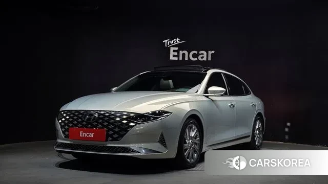 Hyundai The New Grandeur IG Hybrid 2020 Серебряный из Кореи