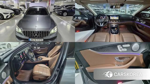 Mercedes-Benz E-Class W213 2019 Серебристо-серый из Кореи