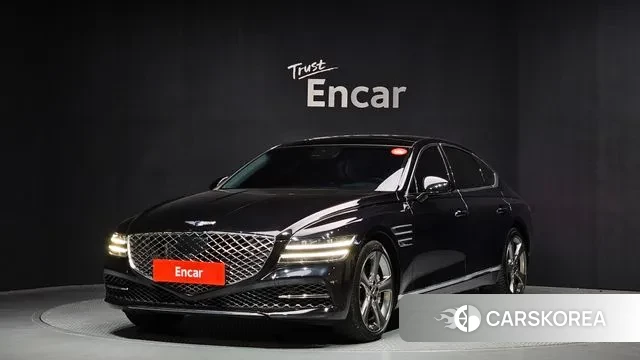 Genesis G80 (RG3) 2021 Черный из Кореи