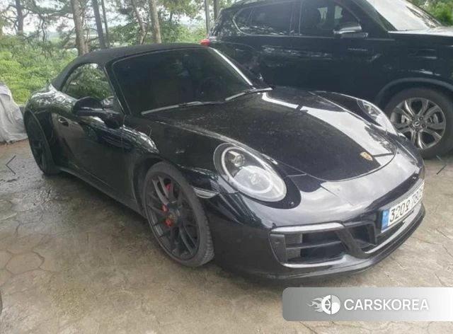 Porsche 911 2019 Черный из Кореи