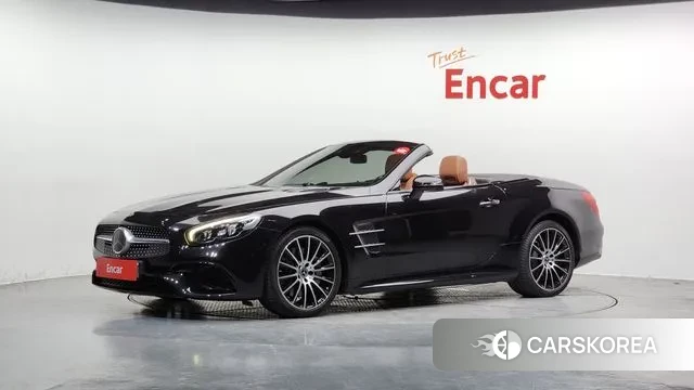 Mercedes-Benz New SL-Class 2019 Черный из Кореи