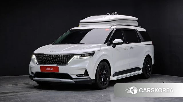 Kia Carnival 4th generation 2021 Белый из Кореи