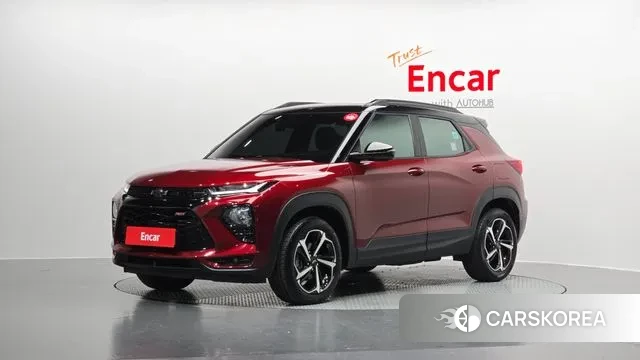 Chevrolet (GM Daewoo) Trailblazer 2022 Красный из Кореи