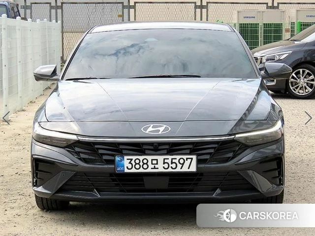 Hyundai The New Avante (CN7) 2024 Серый из Кореи