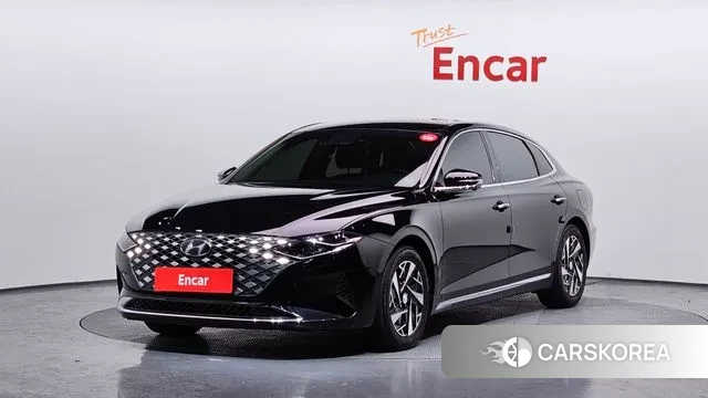 Hyundai The New Grandeur IG Hybrid 2021 Черный из Кореи