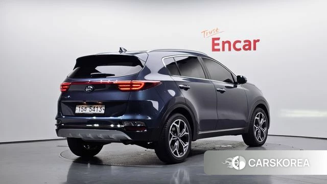 Kia Sportage The Bold 2019 Синий из Кореи