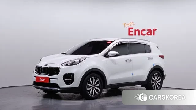 Kia Sportage 4th Generation 2018 Белый из Кореи