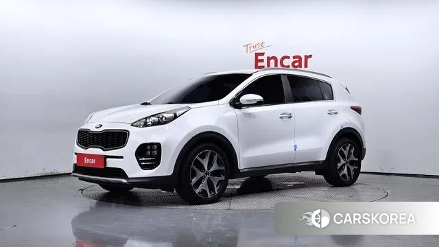 Kia Sportage 4th Generation 2018 Белый из Кореи