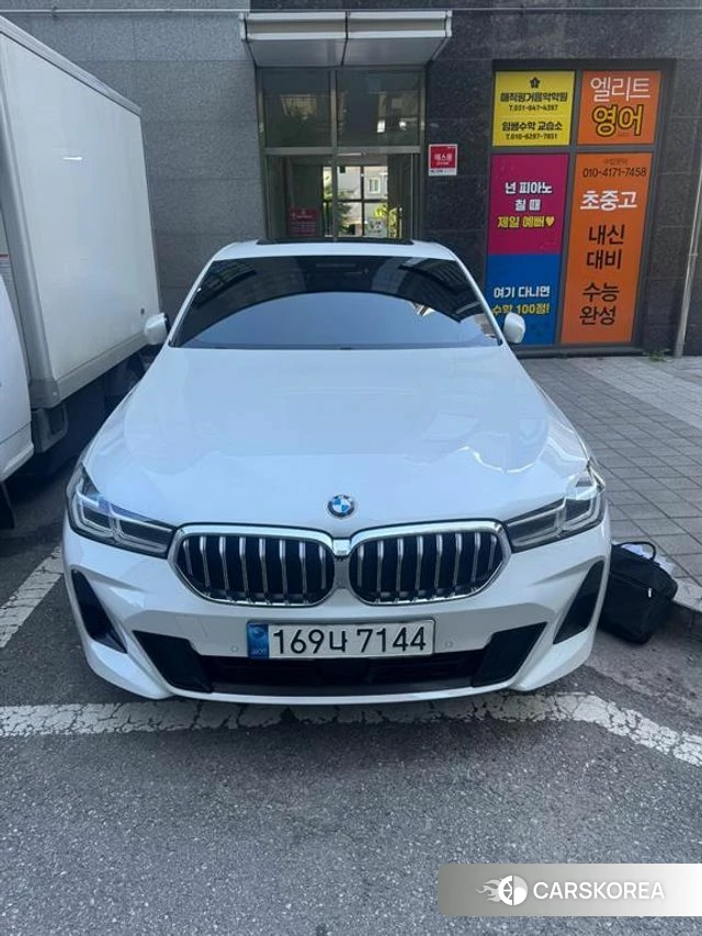 BMW 6 Series GT (G32) 2022 Белый из Кореи