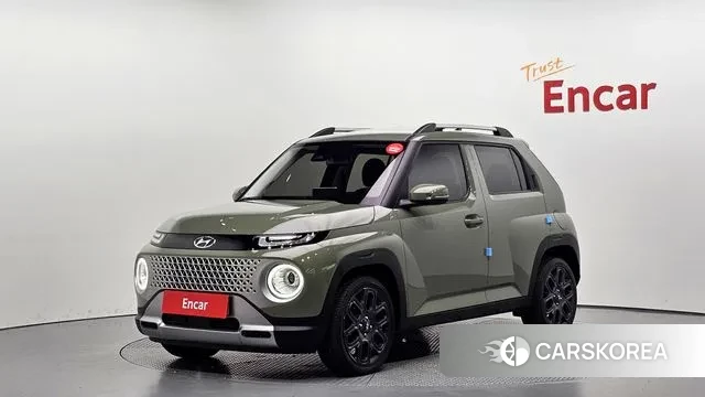 Hyundai Casper 2023 Темно-зеленый из Кореи