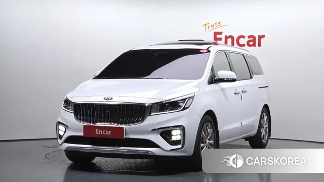 Kia The New Carnival 2019 Белый из Кореи
