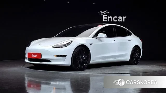 Tesla Model 3 2020 Белый из Кореи